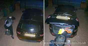 Bromley Farnaby Road car theft caught on CCTV