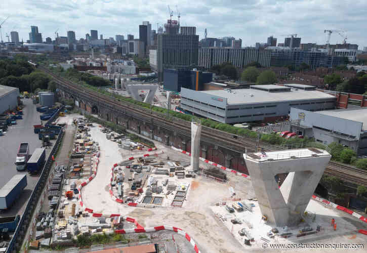 ‘Bellingham Bridge’ takes shape on HS2 in Birmingham