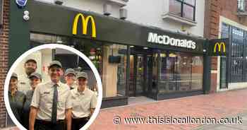 McDonald's reopens in South Street, Romford - a look inside