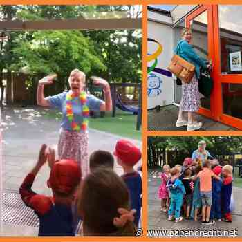 Juf Nella neemt afscheid van Christelijk Kindcentrum Prins Floris