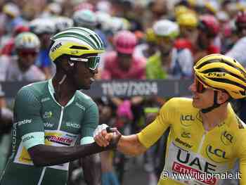 Tour, Roglic cade nel finale e perde più di 2 minuti: in volata vince ancora Girmay