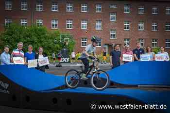 Neue Pumptrack-Anlage in Bielefeld