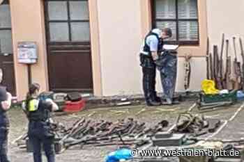 Waffenfund in Fürstenberg: Waren einige Gewehre schussbereit?