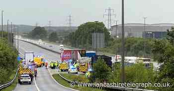 M62: Two confirmed dead in M62 crash
