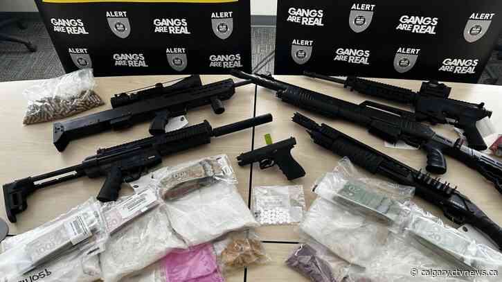 $300K in drugs, six guns seized during Calgary investigation: ALERT