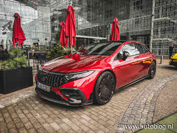 Gespot – Een hele dikke Mercedes EQS met Brabus-goodies