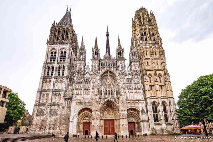 Rouen Cathedral That Monet Painted Is Saved from Fire