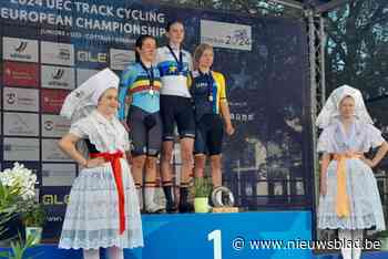 Luca Vierstraete verovert zilver in de individuele achtervolging op het EK, Laerke Expeels in de afvalling: “Dit overtreft mijn stoutste verwachtingen”