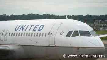 United Airlines passenger bites and fights flight attendant on plane that left Miami