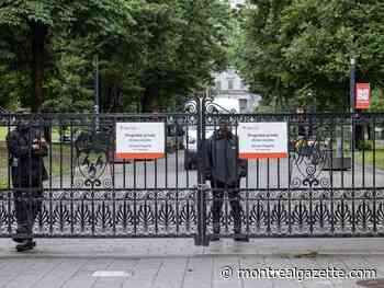 McGill says security concerns forced the dismantling of encampment