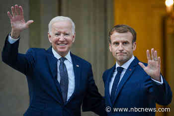 Biden looks to French elections to boost his political case — but it's complicated