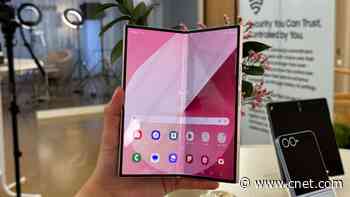 Hands-On With Samsung's Sleek and Book-Style Galaxy Z Fold 6