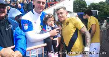 Rovers fan takes granddaughter to first match and to meet players