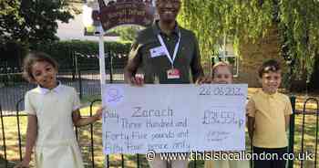 Scargill Infant School in Rainham fundraiser for charity Zarach