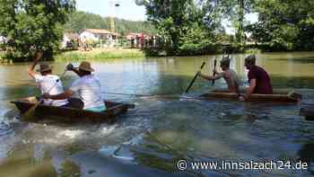 In den Sautrog, fertig, los! Paddeln für Freibier auf dem Erhartinger Bräuweiher
