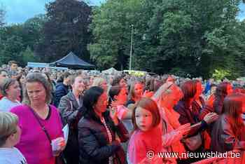 Parkplezier van vanavond geannuleerd omdat terrein aan kasteel te drassig is