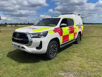 London Fire Brigade pilots new wildfire response vehicles