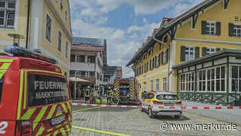 PV brennt durch – Großeinsatz am Marktplatz in Marktoberdorf