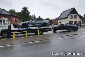 Ongeval op Grote Baan in Helchteren veroorzaakt grote verkeershinder