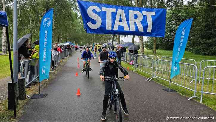 Almere - Zwemwater te koud; triatlon voor brugklassers wordt Run Bike Run
