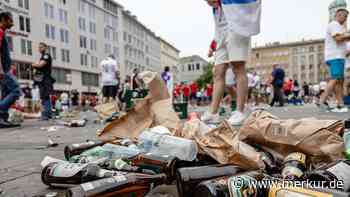 EM-Fazit von Stadt und Polizei: Wenig Randale, viel Müll