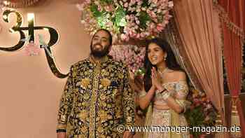 Mukesh Ambani, Anant Ambani, Radhika Merchant: Irrer Promiauflauf bei Ambanis Milliardärshochzeit in Mumbai