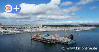 In Kiel-Schilksee bekommt die Mole 3000 Tonnen neue Steine