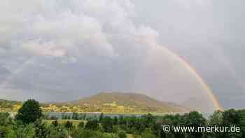 Regenbogen-Zauber zu Klaviermusik