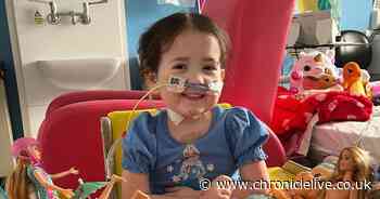 Family's joy as little girl who has spent 17 months in the Freeman Hospital gets heart transplant