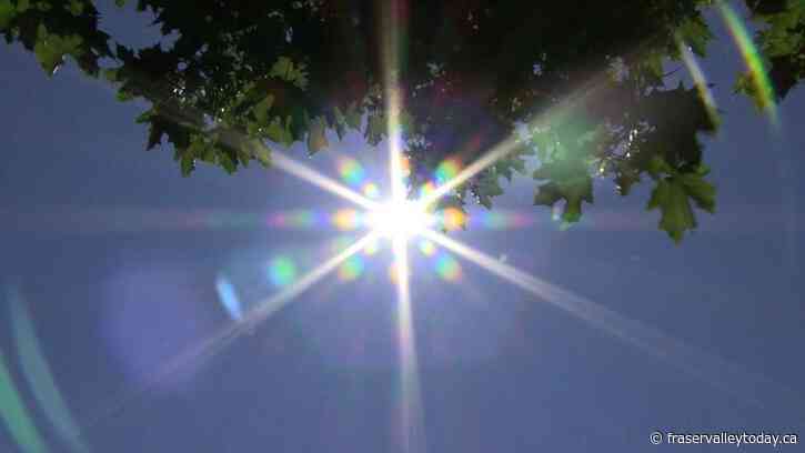 Hot weekend in store for Fraser Valley residents