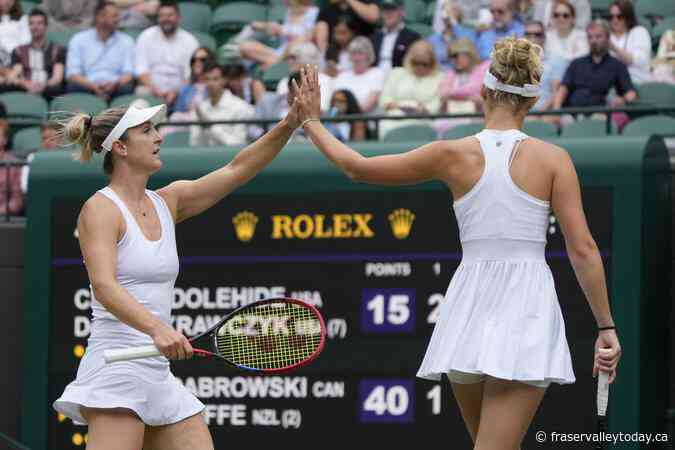 Ottawa’s Dabrowski, partner Routliffe advance to women’s doubles final at Wimbledon