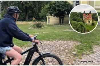 So radelte Martin Schmuck zum Schloss nach Polen