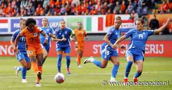 LIVE EK-kwalificatie | Oranje Leeuwinnen bij winst op Italië zeker van EK-deelname, Beerensteyn mist eerste kans