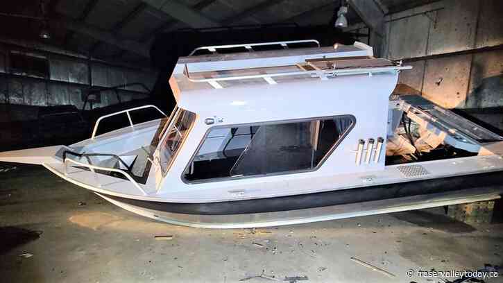 Mission RCMP uncover stolen boat, steam rollers and vehicle