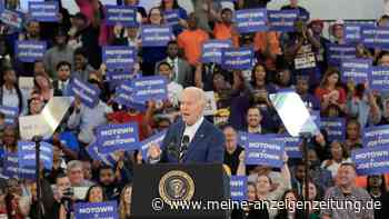Der Unbeirrte: Biden macht Wahlkampf in Michigan