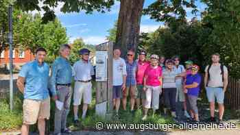Neue Stelen am Kulturpfad erzählen Geschichten von besonderen Orten rund um Dinkelscherben