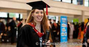 UCLan graduate turns tough life experiences into success