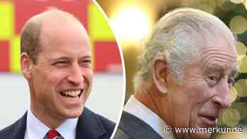 König Charles singt Loblied auf Prinz William bei Jubiläum in Wales