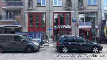 Almere - Grieks restaurant op plek van Sapporo op de Grote Markt