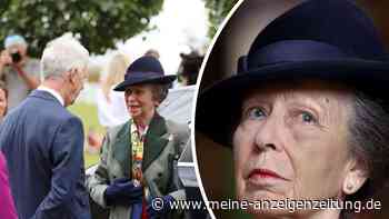 Mit blauem Auge: Prinzessin Anne nimmt ersten Termin nach ihrem Unfall wahr