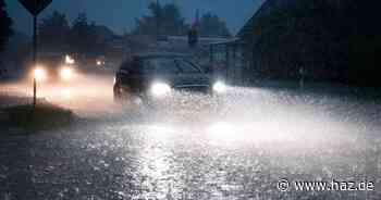 Erneut Unwetter mit Starkregen über Hannover am Freitag - geringe Schäden