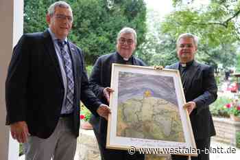 „Panik Udo grüßt EB Udo“: Lindenberg beschenkt Paderborner Erzbischof Bentz