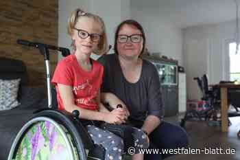 Die kleine Lykka (8) aus Vinsebeck braucht Hilfe