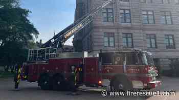 Mass. FD unveils new ladder truck purchased with American Rescue Plan funds
