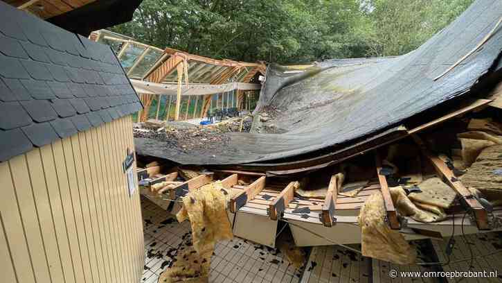 Dak van zwembad op vakantiepark van Peter Gillis ingestort