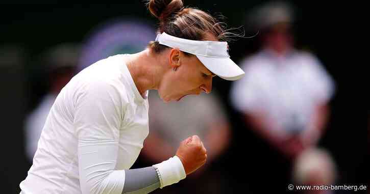 Tschechin Krejcikova gewinnt erstmals Wimbledon