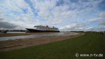 Mega-Auftrag in Krisenzeiten: Kann ein neues Disney-Schiff die Meyer Werft retten?