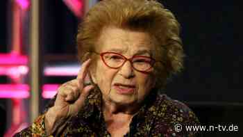 Legende ihres Fachs: Sexualtherapeutin Ruth Westheimer ist tot