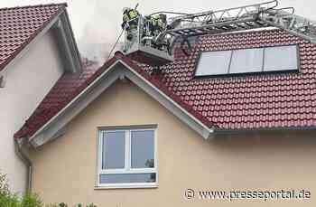 LRA-Ravensburg: Dachstuhlbrand nach Blitzschlag