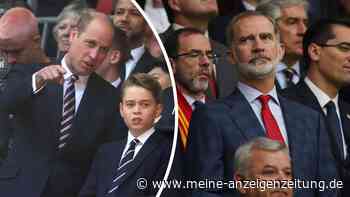 Königlicher Besuch: Prinz William und König Felipe beim EM-Finale – ist Prinz George auch dabei?